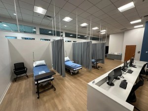 Pre-op patient area at Image Guided Therapy in Greenwood Village, Colorado.